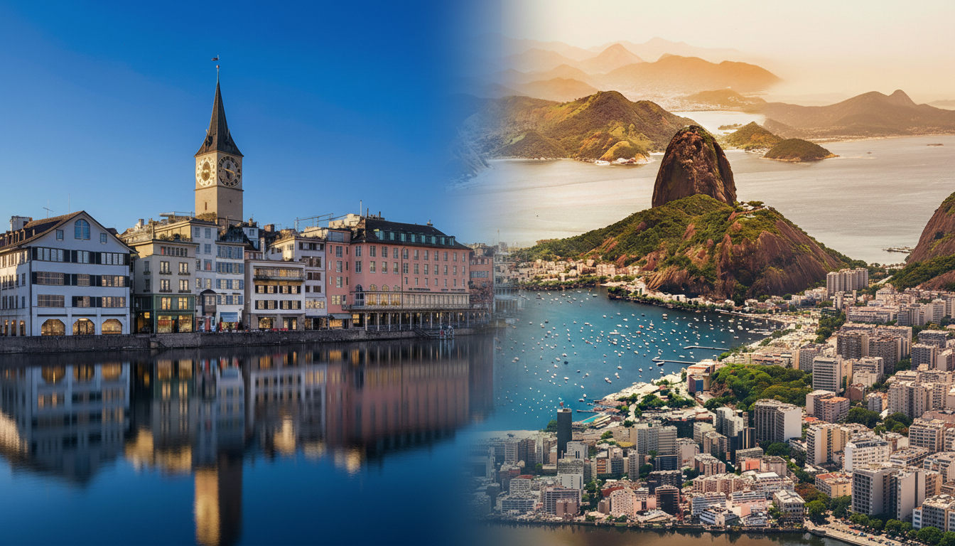 Schweiz und Brasilien